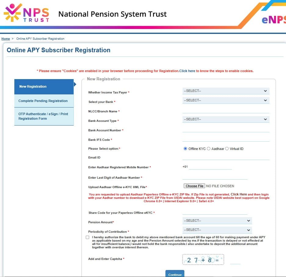 Atal Pension Yojana in 2026