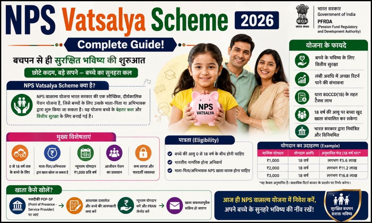 NPS Vatsalya Scheme 2026