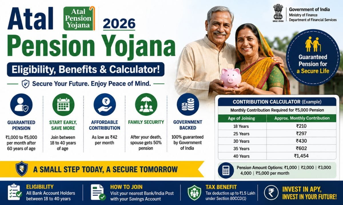 Atal Pension Yojana 2026