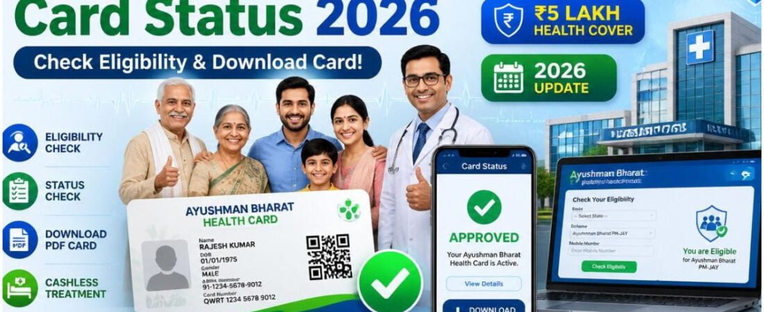 Ayushman Bharat Card Status 2026: Check Eligibility & Download Card!